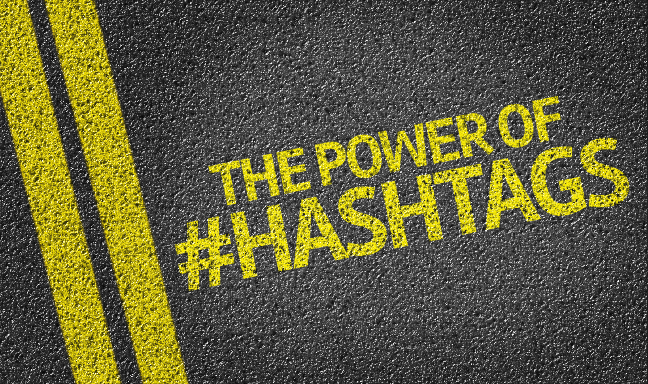 Use of hashtags and their value against keywords
