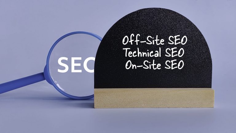 The three main areas of seo