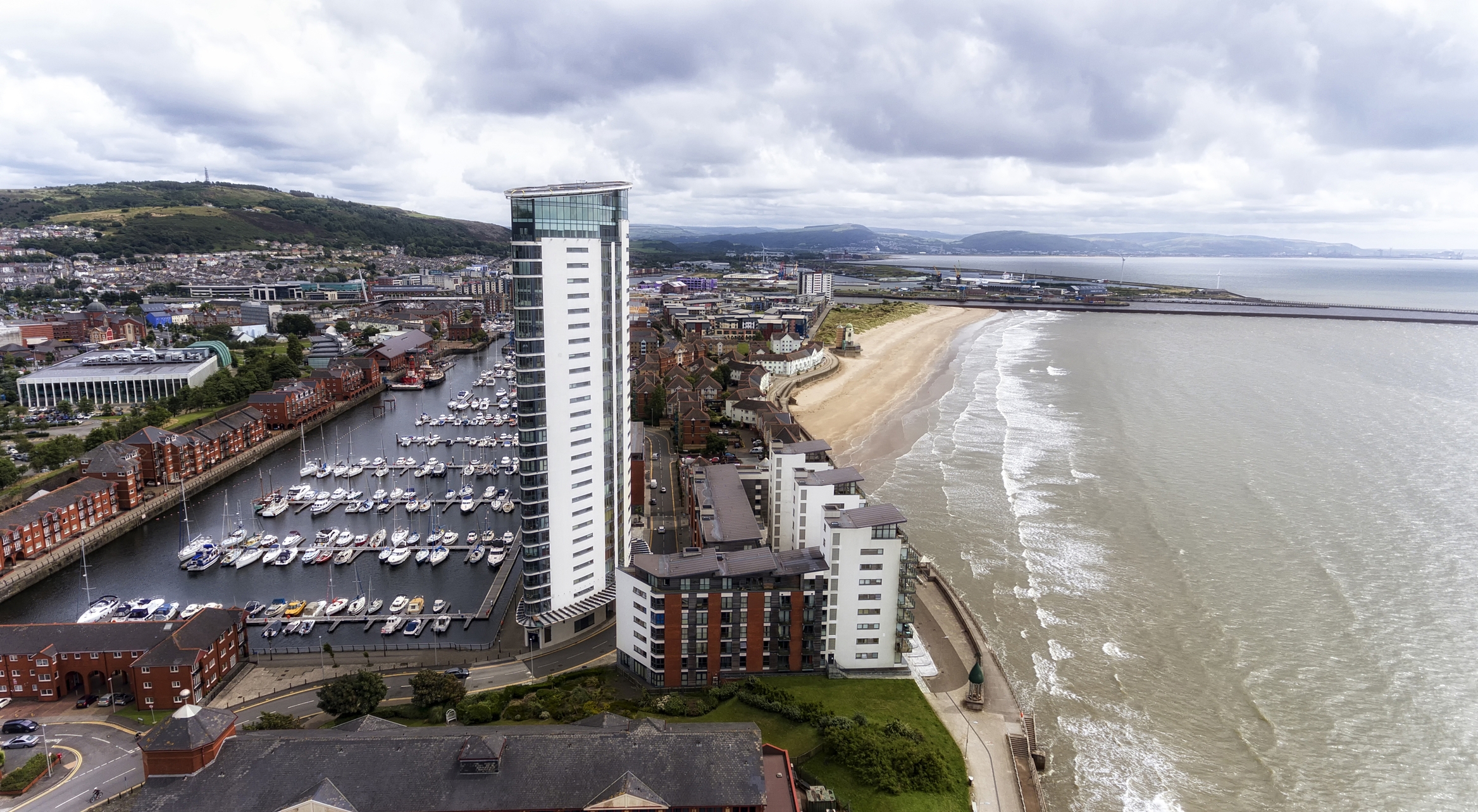 Swansea city landscape representing local SEO services for businesses in Swansea