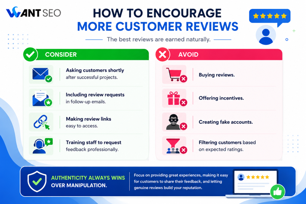 How to Encourage More Customer Reviews