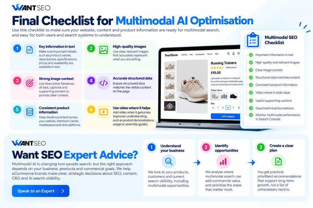 Final Checklist and Want SEO Expert Advice